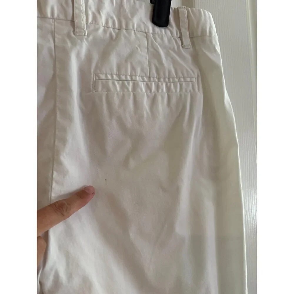 J. Crew Bermuda Shorts White